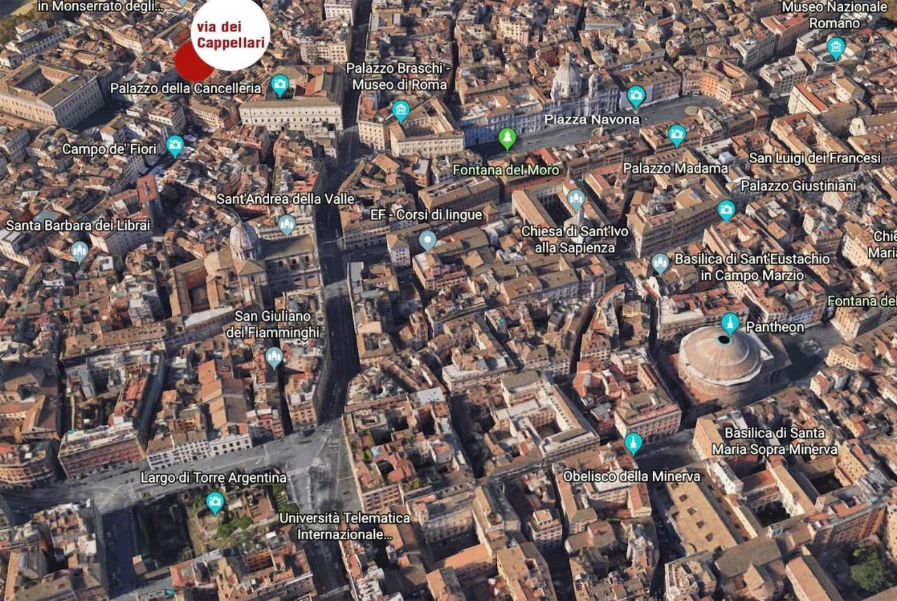 Delizioso Appartamento A Campo De' Fiori Rzym Zewnętrze zdjęcie